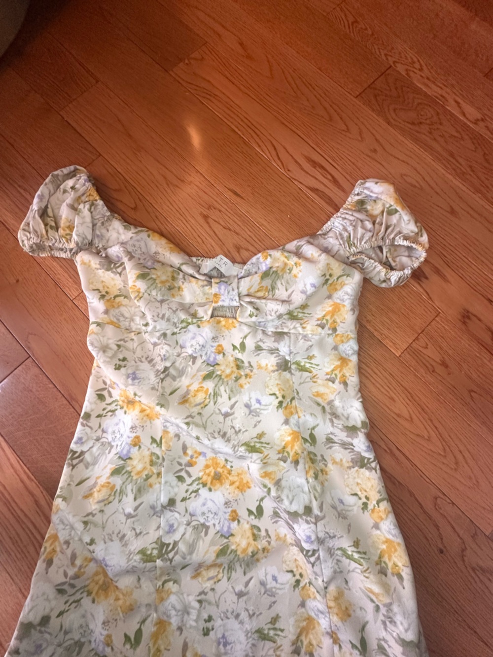 Astr the Label Floral Off-Shoulder Mini Dress - Picture 3 of 4